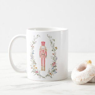Weihnachten im rosa Nutcracker-Ballett Kaffeetasse