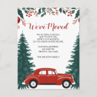 Weihnachten im Roten Auto Wir haben Feiertagskündi
