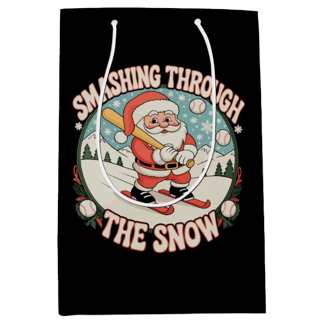 Weihnachten im Schneeball Mittlere Geschenktüte (Vorderseite)