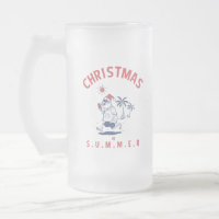 Weihnachten im Sommer im Juli