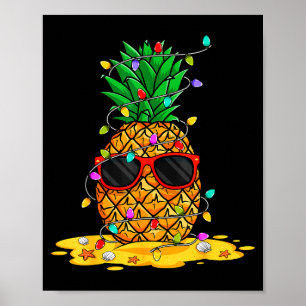 Weihnachten im Sommer im Juli Ne Sungl Santa Hut L Poster