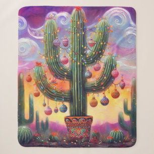 Weihnachten im Südwesten der Wüste Saguaro Sherpadecke