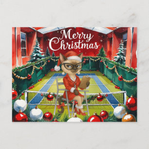Weihnachten im Tennis für siamesische Katzenliebha
