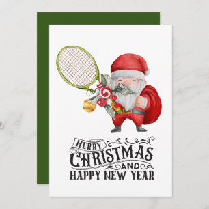 Weihnachten im Tennis mit dem Weihnachtsmann