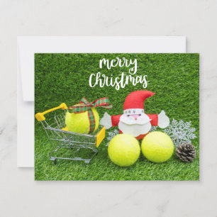 Weihnachten im Tennis mit dem Weihnachtsmann und T