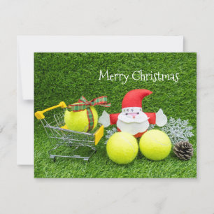 Weihnachten im Tennis mit dem Weihnachtsmann und T