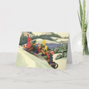 Weihnachten im Tessin, Kinder Rodelbahn mit Aussic