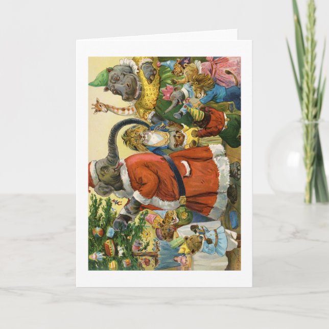 Weihnachten im Tierland (Vorderseite)