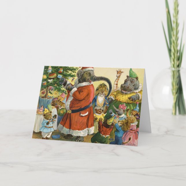 Weihnachten im Tierland (Vorderseite)