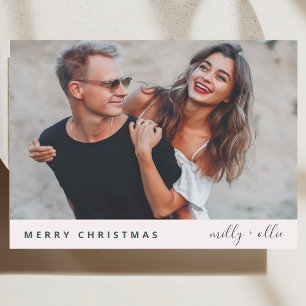 Weihnachten im Trend Moderne stilvolle Paar-Foto