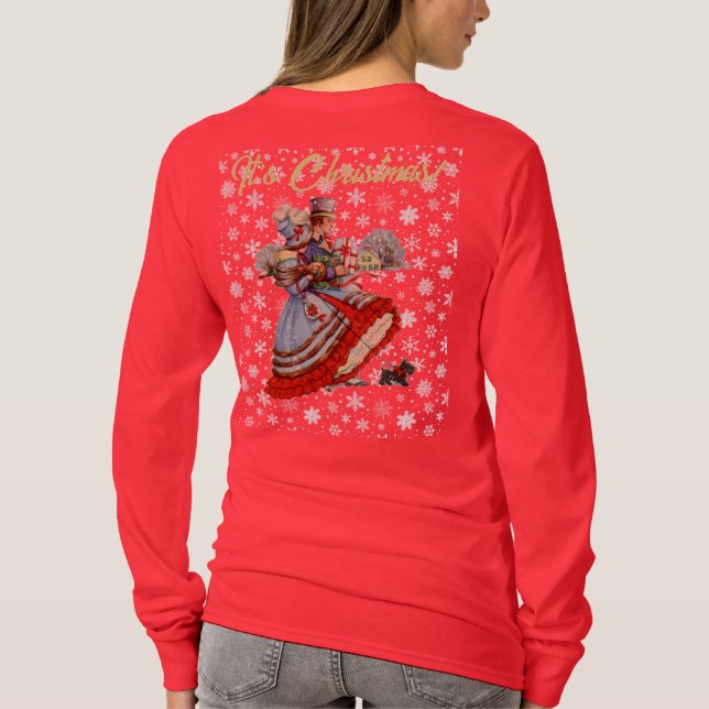 Weihnachten im Urlaub Shirt von Frauen kaufen (Rückseite)