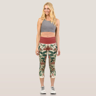 Weihnachten im viktorianischen/klassischen/antiken capri leggings