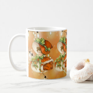 Weihnachten im viktorianischen Stil Lady Orange Hi Kaffeetasse