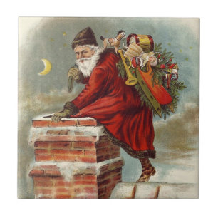 Weihnachten im viktorianischen Stil: Sankt Nikolau Fliese