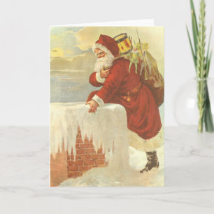 Weihnachten im viktorianischen Stil: Santa Claus i