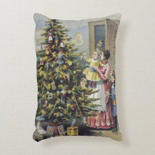 Weihnachten im viktorianischen Stil, viktorianisch Dekokissen