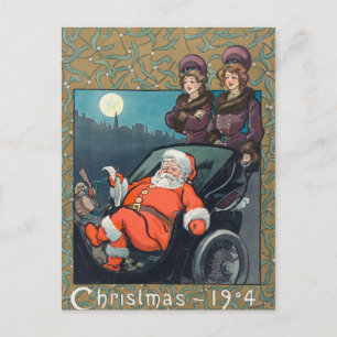 Weihnachten im Vintage-Stil 1904 Weihnachtsmann Fr
