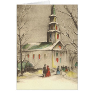 Weihnachten im Vintage-Stil Danke