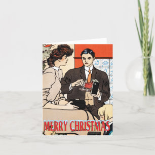 Weihnachten im Vintage-Stil Edward Penfield