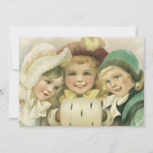 Weihnachten im Vintage-Stil, Einladung für viktori