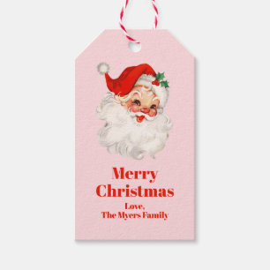 Weihnachten im Vintage-Stil Geschenkanhänger