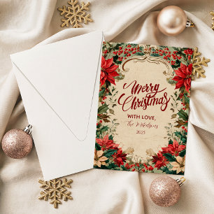 Weihnachten im Vintage-Stil mit Weihnachtsstern