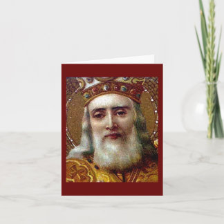 Weihnachten im Vintage-Stil Sankt Nikolaus