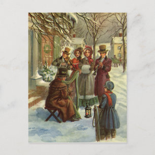 Weihnachten im Vintage-Stil, viktorianische Musike