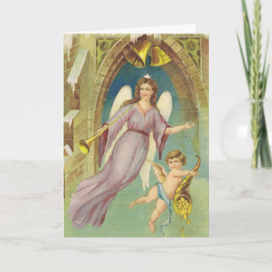 Weihnachten im Vintage-Stil, viktorianischer Engel