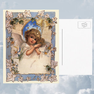Weihnachten im Vintage-Stil, viktorianischer Engel