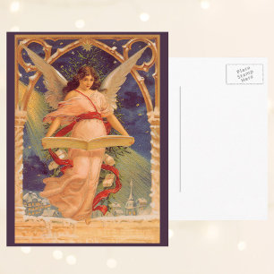 Weihnachten im Vintage-Stil, viktorianischer Engel