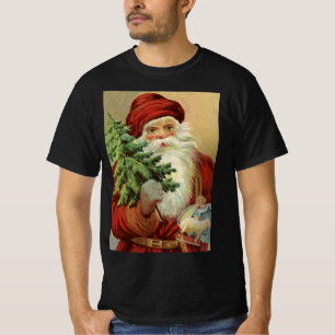 Weihnachten im Vintage-Stil, viktorianischer Weihn T-Shirt