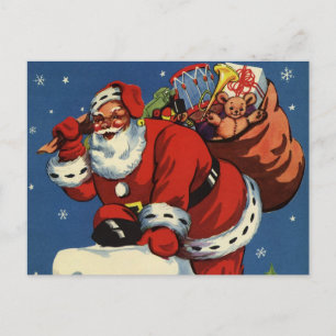 Weihnachten im Vintage-Stil, Weihnachtsmann kommt 