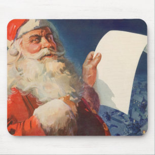 Weihnachten im Vintage-Stil, Weihnachtsmann Naught Mousepad