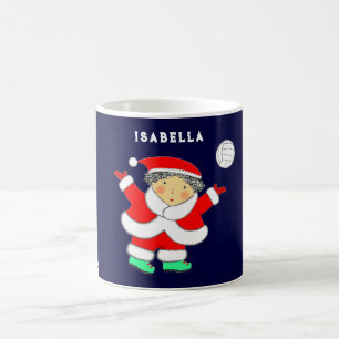 Weihnachten im Volleyball Kaffeetasse