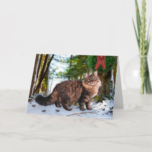 "Weihnachten im Wald" Grußkarte Karte