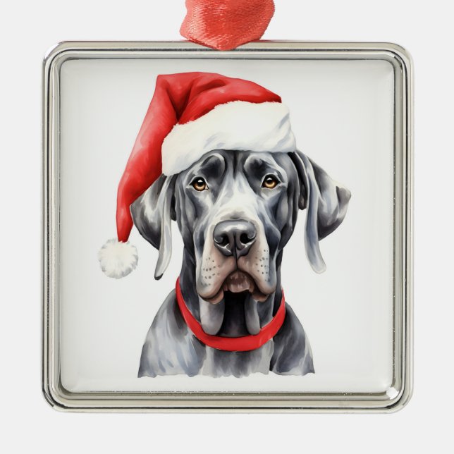 Weihnachten im Wasser Ornament Aus Metall (Vorne)