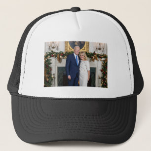 Weihnachten im Weißen Haus Präsident Joe Biden Fot Truckerkappe