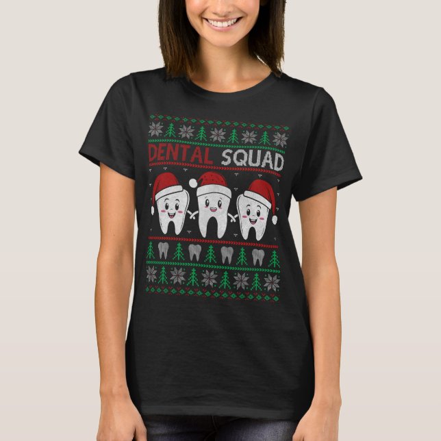 Weihnachten im Zahnspieß T-Shirt (Vorderseite)