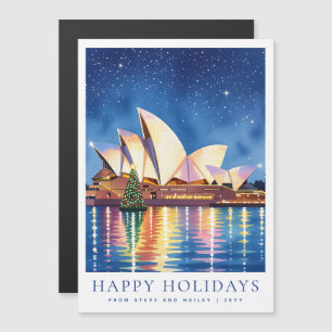 Weihnachten in Australien Sydney Magnetic Card Magnetkarte