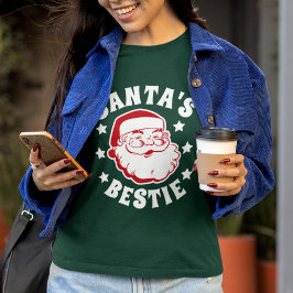 Weihnachten in den Bestie Modern Green Women's Chr T-Shirt