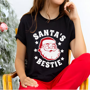 Weihnachten in den Bestie Moderne Schwarze Frauen T-Shirt