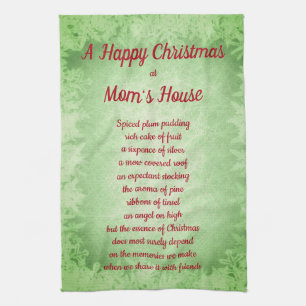 Weihnachten in den Küchentüchern der Großen Mama Geschirrtuch
