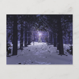 Weihnachten in den Pines Postcard