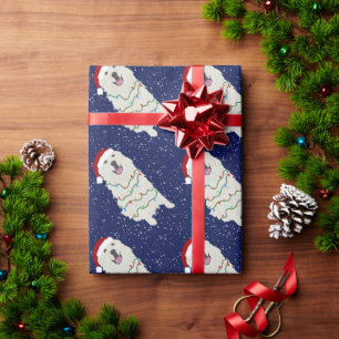 Weihnachten in den Pyrenäen Geschenkpapier