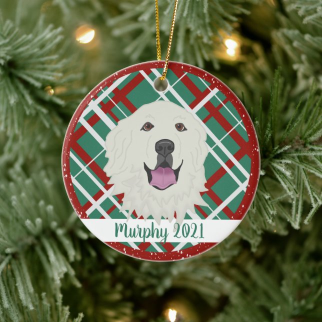 Weihnachten in den Pyrenäen Keramik Ornament (Baum)