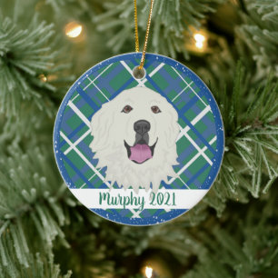 Weihnachten in den Pyrenäen Keramik Ornament