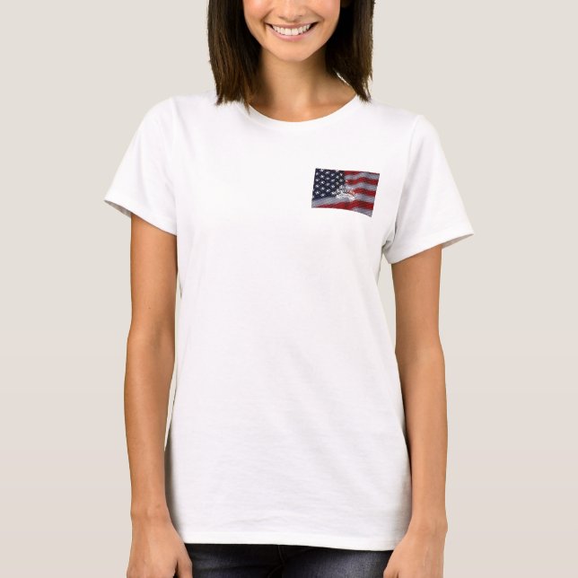 Weihnachten in den USA: Eine Feier der Freiheit T-Shirt (Vorderseite)