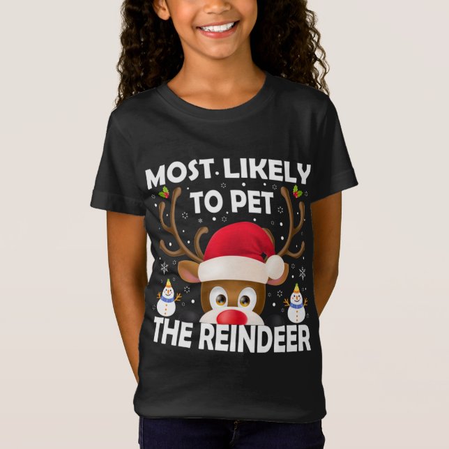 Weihnachten in der Familie wird wahrscheinlich das T-Shirt (Vorderseite)