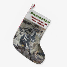 Weihnachten in der Hütte Waldkornwald rustikal